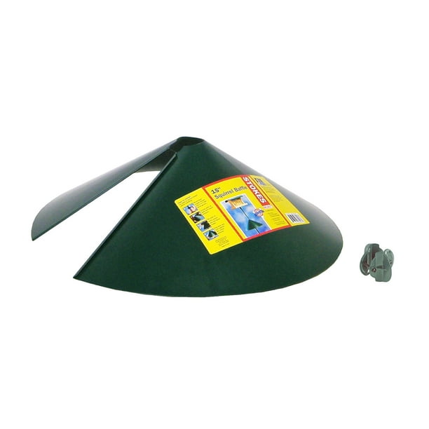 Stokes Select SquirrelX Squirrel Baffle for Bird Feeders, 15Inch