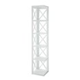 thumbnail image 1 of Oxford 5 Tier Corner Bookcase - 203080W, 1 of 4