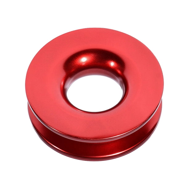 Sidaley Anillo de aluminio para recuperación de automóviles, resistente a desgarros, resistente, suave, anticorrosivo, grillete de remolque, accesorios Vehículos, repuestos y accesorios Mis Rojo Sidaley VI016624-01B