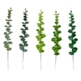 thumbnail image 4 of Bearachild 12 unids/set hojas artificiales sin riego para decoración de boda jardín de fiesta de boda de frescura Decoración Verde claro-Sólido, 4 of 6