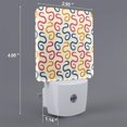 thumbnail image 2 of Pofeuu Snake Print Night Lights Plug into Wall with Dusk-to-Dawn Light Sensor, LED Nightlight for Bathroom, Adult, Hallway-EU, 2 of 7