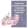 thumbnail image 5 of Juguete Corralito Plegable Con Colchoneta Y Set De Juegos Color Rosa, 5 of 5