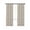 Beige, variant on Beige Damask Blackout Curtains 54 Inches Long for Bedroom, Vintage Country Scroll Floral Patterned Thermal Insulated Room Darkening Black Out Window Curtain Panels Grommet Drapes for Living Room