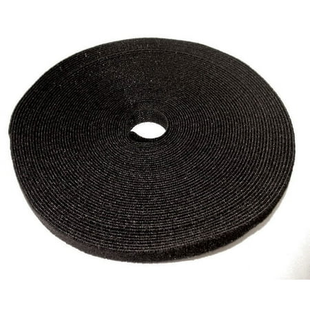 Eclipse Tools Hook and Loop Tape - 3-4 Wide - Black - 50 Ft.