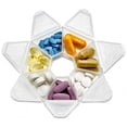 thumbnail image 2 of MEDca Weekly Pill Organizer Clear 7-Sided Pill Reminder, Round Shaped, 2 of 5