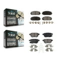 thumbnail image 1 of TEC Front Rear Ceramic Brake Pads Kit for Car Toyota Corolla Prius Prime Lexus CT200h AWD-e Plug-In KTC-100094, 1 of 10