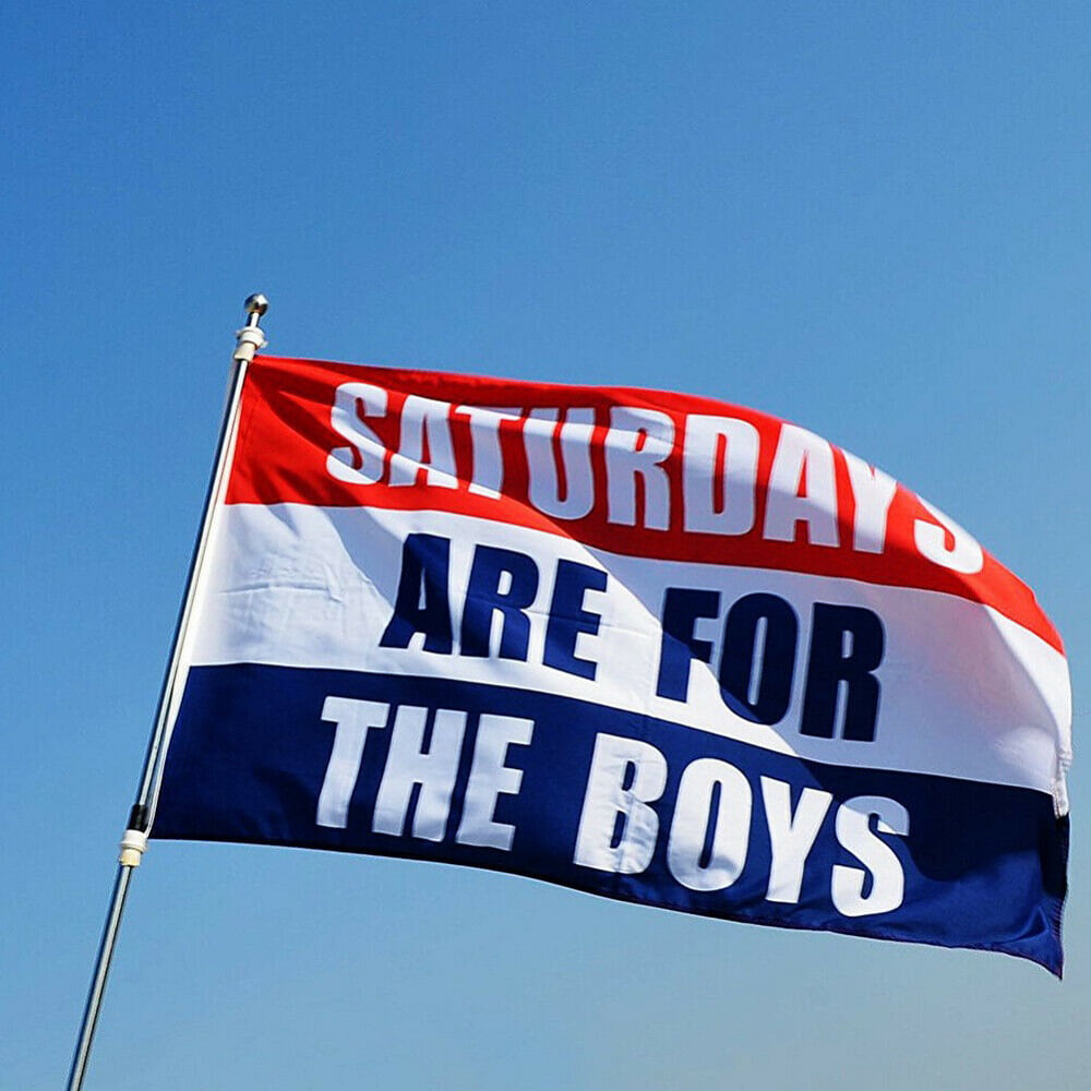 Details about   1/2x Saturdays Are 3x5 Flag For The Boys Male Fraternity Flag Durable Outdoor US 