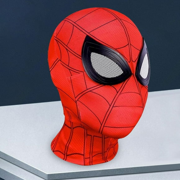 Peggybyg Spider Man Headgear Moving Eyes Spider Super Hero Full Mask Party Cosplay Props
