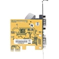 thumbnail image 4 of StarTech 2-Port PCIe to RS232 DB9 Serial Card 21050PCSERIALCARD, 4 of 13
