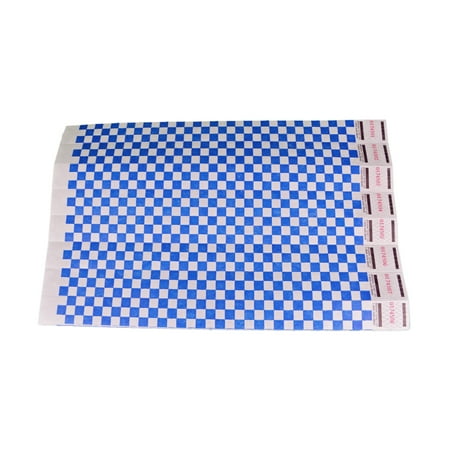checkered admission wristbands wrist bands flag event lot
