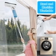 thumbnail image 2 of Window Squeegee Extendable,AGPTEK 2 in 1 Window Cleaning Tools with Long Handle Spray Scrubber Window Washer for Home House Outdoor Glass, 2 of 9