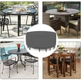 thumbnail image 6 of STARTWO Waterproof Outdoor Heavy Duty Patio Round Table Cover for Outdoor Table & Chairs Set, 6 of 7