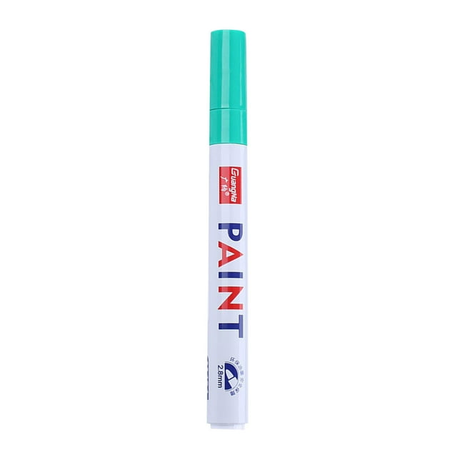 Rbaofujie Paint Pen Marker Color Oily Marker Pen Tire Ceramic Paint Touch-up Pen Pen1ml