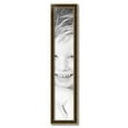 thumbnail image 2 of ArtToFrames 7" x 39" Black Panel With Gold Lip Picture Frame, 7x39 inch Multi Wood Poster Frame (WOM-5092),  Pack, 2 of 7