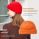 thumbnail image 4 of Qarigey Gorro de punto, gorro portátil de invierno para deportes al aire libre, montañismo, pesca, esquí, patinaje, gorro con aislamiento térmico, Sombreros Naranja Qarigey AP012852-03, 4 of 6
