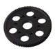 thumbnail image 1 of Engranaje de motor 87T Yuxing Para 1/10 Axial SCX10 RC Crawler Car Piezas de actualización de metal Negro, 1 of 5