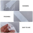 thumbnail image 3 of 20 Pcs Hanging Strip Merchandise Strap Merchandising Clip Display Strips Plastic Merchandise Strip, 3 of 6