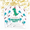 thumbnail image 2 of Darling Souvenir White Birthday Invitation Card 28 Pcs Fill or Write In Blank Invites Printable Party Supplies 5 x 7 Inches, 2 of 5