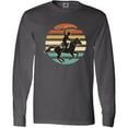 thumbnail image 3 of Inktastic Rodeo Team Roping Cowboy Long Sleeve T-Shirt, 3 of 5