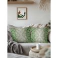 thumbnail image 3 of Outdoor Pillows Waterproof, Sage Green Geometric Bedding Throw Pillows with Insert for Couch Sofa Bed, Modern Abstract Art Ombre 16x16 Inch Pillowcases Decorative Camping Patio Pillow Set of 2, 3 of 8