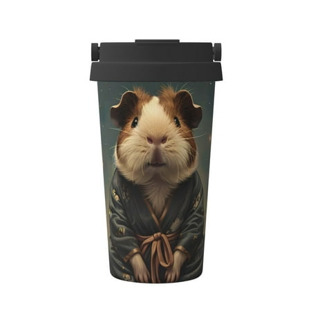 

Junzan Lotus Leaf Starry Sky Guinea Pig for Stainless Steel Vacuum Insulated Tumbler - Reusable Insulated Cold Brew Iced Coffee Cup Thermos -Gifts for Women Men Him Her