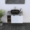 thumbnail image 4 of Capri 2D 60 Floating Bathroom Vanity with Shelf (32" Width), 4 of 6