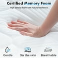 thumbnail image 3 of Full Mattress, 12 Inch Hybrid Mattress  in a Box, Memory Foam and Individually Wrapped Coils, Medium Firm Feel, 3 of 10