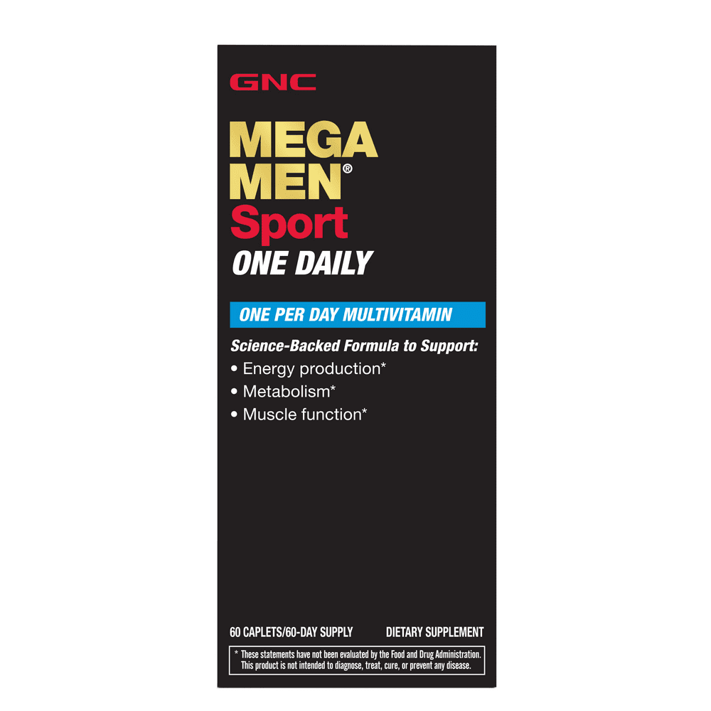 GNC MEGA MEN Sport One Daily Multivitamin, with Zinc, Vitamin C
