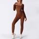 thumbnail image 1 of Traje de yoga de una pieza sin costuras, pantalones de manga larga, traje deportivo de fitness de otoño e invierno, traje de cuerpo de levantamiento de cadera y abdomen con alta elasticidad, 1 of 5