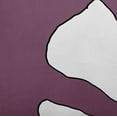 thumbnail image 2 of Simply Daisy 14 in x 20 in Modern/Contemporary Purple Floral Polyester Decorative Lumbar Pillow, 2 of 3