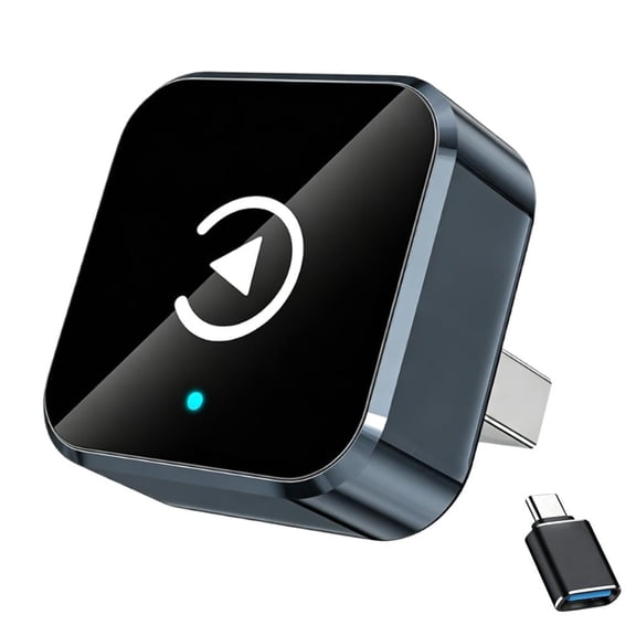 IFRINID Car Multimedia Adapter, Wireless CarPlay Adapter for Factory Wired Apple CarPlay and Android Auto
