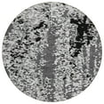 thumbnail image 2 of Addison Rugs Chantille Indoor/Outdoor Transitional Abstract Gray Washable Round Rug, 8' x 8', 2 of 6