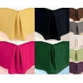 thumbnail image 2 of 1PC BEDDING DRESSING BED PLEATED SKIRT WITH OPEN CORNERS 14" INCH DROP NEW STYLE, 2 of 2