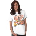 thumbnail image 4 of Let's Go Surfing Skeleton Beach Crew Neck Short Sleeve Graphic Tee Brisco Brands L, 4 of 5