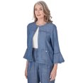 thumbnail image 3 of Alfred Dunner Womens  Chambray Jacket, 3 of 6