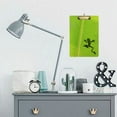 thumbnail image 5 of FMSHPON Tropical Banana Leaf Frog Silhouette Clipboard Hardboard Wood Nursing Clip Board and Pull for Standard A4 Letter 13x9 inches, 5 of 5