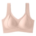 thumbnail image 3 of Bixock Jelly Bras for Women No Underwire Seamless Support Wirefree Bra Breathable Lingerie Wear for Casual Indoor Daily Wear, 3 of 6