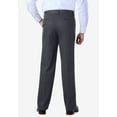 thumbnail image 2 of KingSize Men's Big & Tall Relaxed Fit Wrinkle-Free Expandable Waist Plain Front Pants, 2 of 5