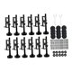 thumbnail image 5 of Patas niveladoras ajustables Niveladores de muebles Resistentes Montaje sencillo de muebles 12 piezas, 5 of 9