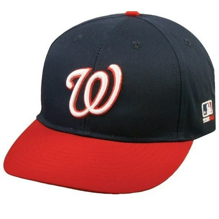 White Washington Hat - Washington Nationals MLB OC Sports Hat Cap Blue Red White W Logo Team Adjustable