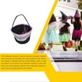 thumbnail image 2 of Naiovety Bolsa de Halloween Poliéster Gran capacidad Presente Aspecto lindo Cubos de vacaciones Decorativos Día de Todos los Bolsas con asa de Almacenamiento y organización del hogar once Naiovety HA060897-11B, 2 of 6