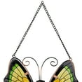 thumbnail image 4 of Northlight Metal Butterfly Outdoor Garden Suncatcher Windchimes - 21" - Set of 3, 4 of 6