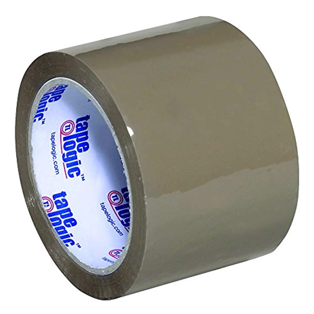 Tape Logic #291 Industrial Carton Sealing Tape Tan 3" X 110 Yard (6 Pack)