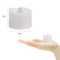 thumbnail image 2 of LED Luminous Electronic Candle 12PCS White shell [cold white flash], 2 of 7