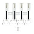 thumbnail image 2 of GARENDE Fishing Rod Holder Heavy Duty 4 Tubes Organizer Links for Truck Garage Canoe white, 2 of 9