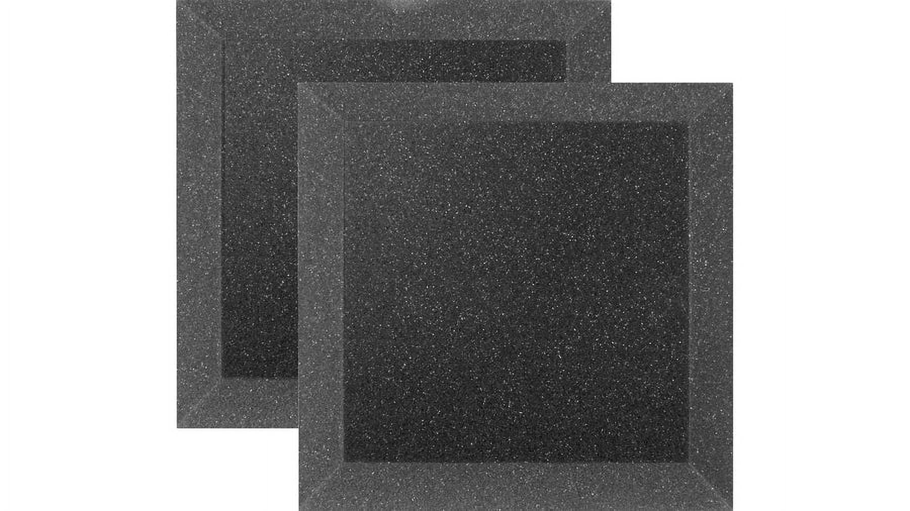 Ultimate Acoustics UA-WPB-12 Acoustic Foam Absorption Panels - 12"x12"x2" Bevel 24-Pack