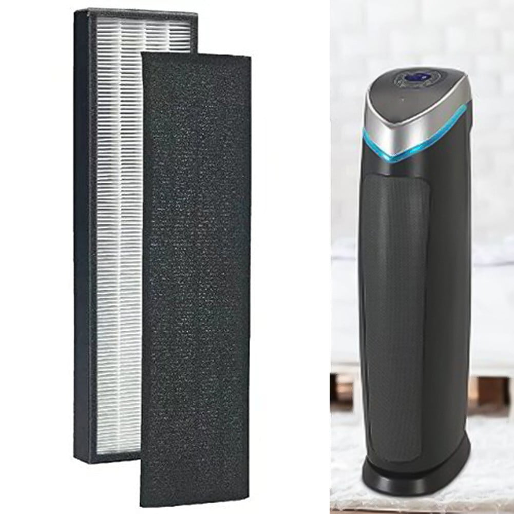 FLT5000 High-Efficiency Air Filter Replacement for AC5000 Series, 17 Pack, Activated Carbon Pre-Filter, Reduces 99.97% Dust, Pollen, Pet Dander