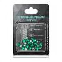 Equipo De Bicicleta 12 tornillos de rotor de freno de disco M5x10mm para bicicleta de montaña T25 tornillos de freno (verde)