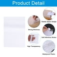 thumbnail image 4 of Unique Bargains 6.7x10' Clear Packing List Envelope, 100 Pack Self-Adhesive Enclosed Side Loading Invoice Label Pouch Sleeves, 4 of 6
