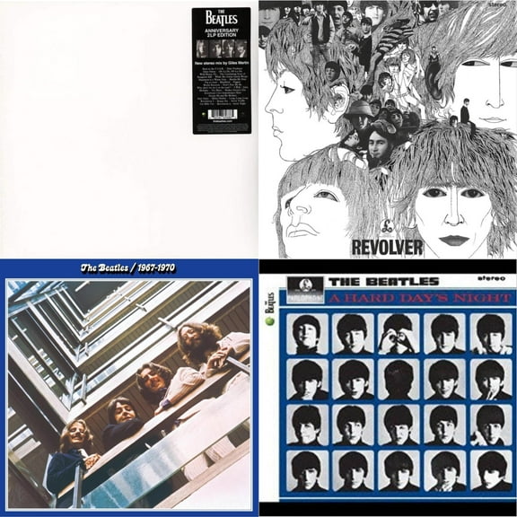Beatles (The White Album) (2 LP) & Revolver Special Edition & Beatles 1967-1970 (2023 Edition) (Half-Speed) (3LP) & Hard Day's Night